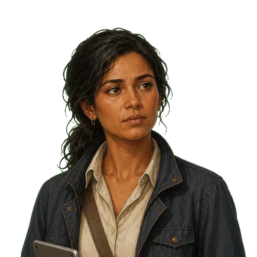 Portrait of Naya Rohen from Growth and Dust