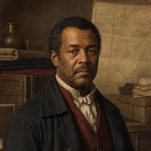 Portrait of Baltasar Quintero from La República Bendita