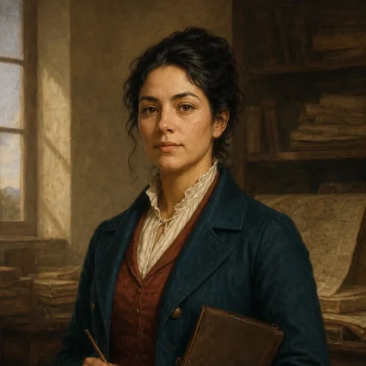 Portrait of Catalina Soto from La República Bendita