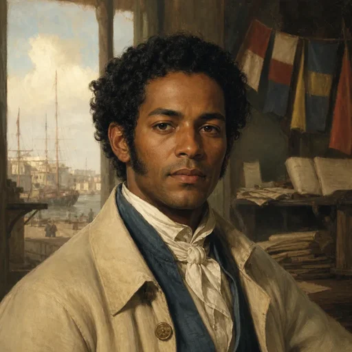 Portrait of Jacinto Rojas from La República Bendita