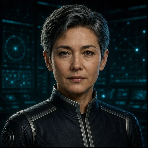 Portrait of Director Mira Hale from Stellalyzer