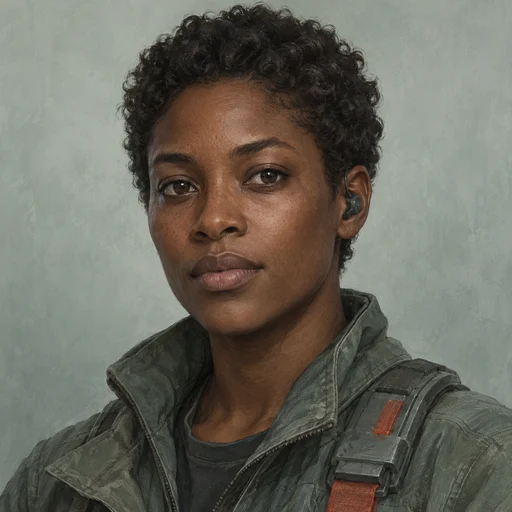 Imagined portrait of Kima Otieno, a correspondent in Vox Residua