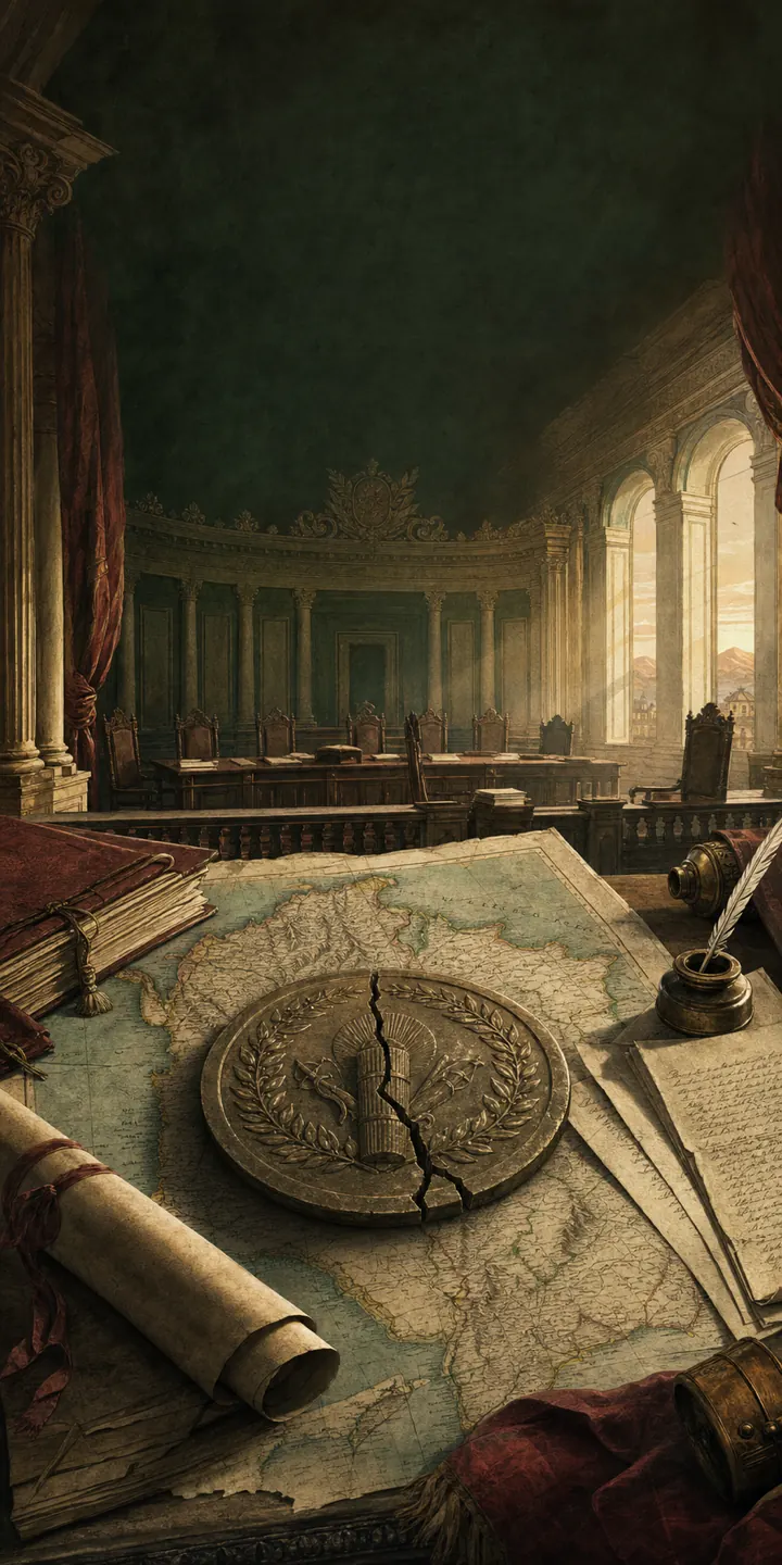 La República Bendita official artwork